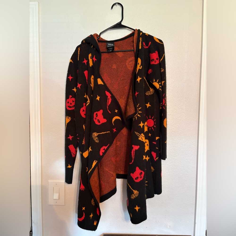 Her Universe Disney Hocus Pocus Dani Hooded Cardigan sz Medium